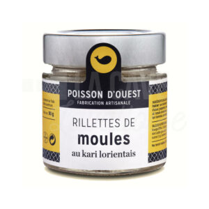 Rillettes de Moules au Kari Lorientais - Poisson d'Ouest - Bretagne - 90gr Conserves de Poissons, Nouveautés Epicerie Fine Octobre 2026, Poisson d'Ouest, Tartinables Apéritif, Produits Salés, aperitif, conserves, paniers garnis, poisson, produits de la mer, tapas, tartinables, terrines La Cave Lavalloise - Accueil - 17