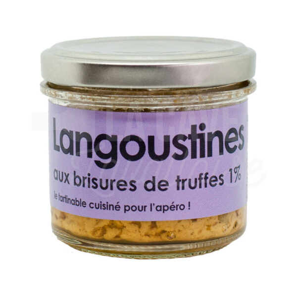 Tartinable de Langoustines aux brisures de Truffes - L'Atelier du Cuisinier - 90gr Conserves de Poissons, L'Atelier du Cuisinier, Nouveautés Epicerie Fine Octobre 2026, Tartinables Apéritif, Produits Salés, aperitif, conserves, paniers garnis, poisson, produits de la mer, tapas, tartinables, terrines Tartinable de Langoustines aux brisures de Truffes - L'Atelier du Cuisinier - 90gr Conserves de Poissons, L'Atelier du Cuisinier, Nouveautés Epicerie Fine Octobre 2026, Tartinables Apéritif, Produits Salés, aperitif, conserves, paniers garnis, poisson, produits de la mer, tapas, tartinables, terrines
