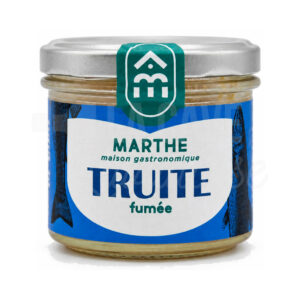Truite fumée - Maison Marthe - Île d'Oléron - 90gr Conserverie Maison Marthe, Conserves de Poissons, Nouveautés Epicerie Fine Octobre 2026, Tartinables Apéritif, Produits Salés, aperitif, conserves, paniers garnis, poisson, produits de la mer, tapas, tartinables, terrines Truite fumée - Maison Marthe - Île d'Oléron - 90gr Conserverie Maison Marthe, Conserves de Poissons, Nouveautés Epicerie Fine Octobre 2026, Tartinables Apéritif, Produits Salés, aperitif, conserves, paniers garnis, poisson, produits de la mer, tapas, tartinables, terrines