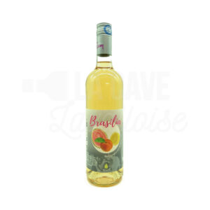 BRASILIA 12° - Goyave, Pêche, Citron - Bouteille 75cl Apéritifs aux Fruits, Didier Blanloeil, Le Comptoir de Clem, Cocktails Apéritifs en BIB, Apéritifs, Vinofruits Blanloeil, brasilia, le comptoir de clem, vinofruits