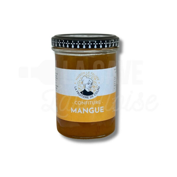 Confiture Mangue - La Fruitière de Colpo - Bretagne - 230gr Confitures & Miels, La Fruitière de Colpo, Produits Sucrés, confiture, panier garni