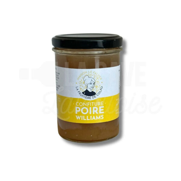 Confiture Poire Williams - La Fruitière de Colpo - Bretagne - 230gr Confitures & Miels, La Fruitière de Colpo, Produits Sucrés, confiture, panier garni