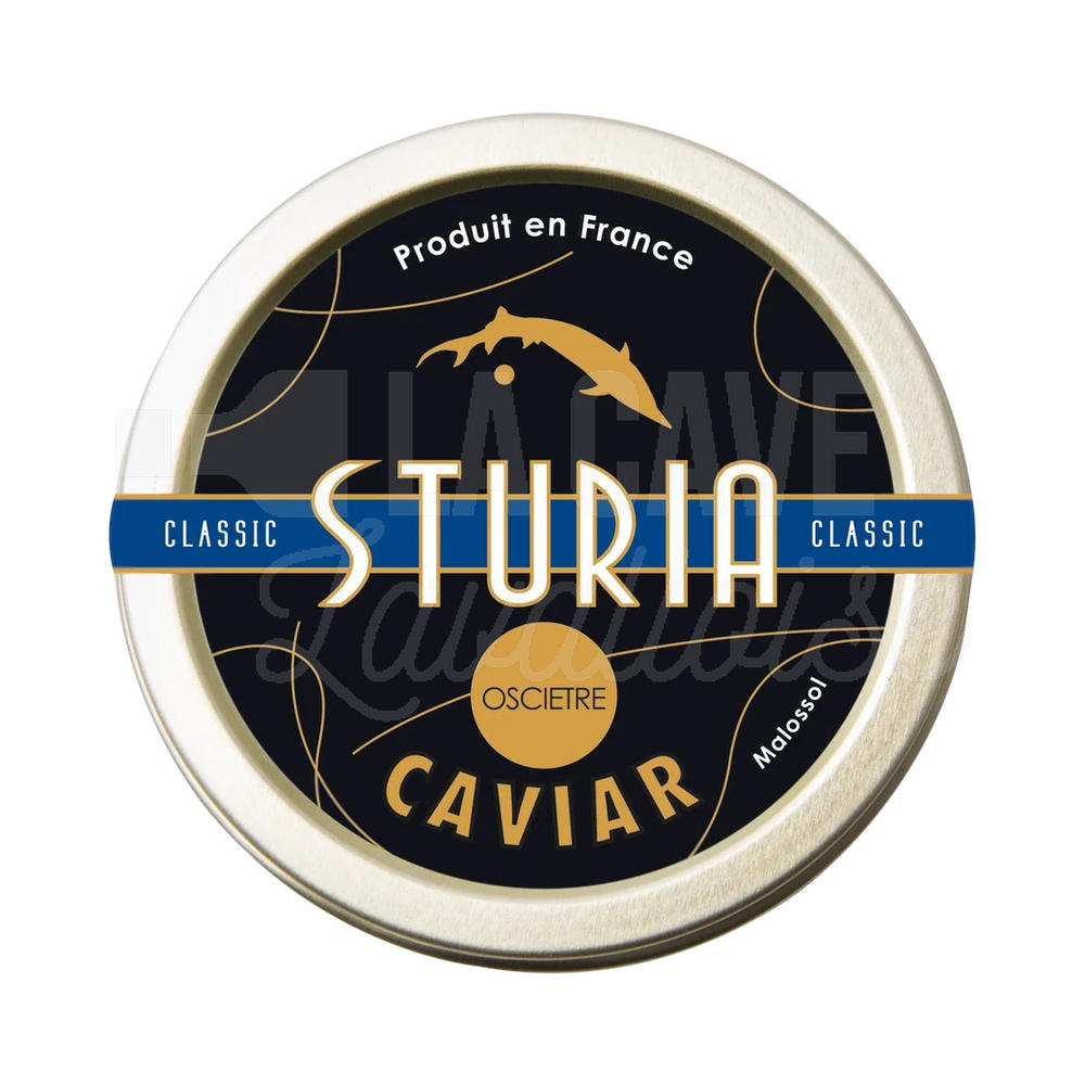La Cave Lavalloise - Caviar Classic Oscietre – STURIA – 10gr à 100gr - 2
